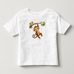 Freche Banane für Affen-Snack-Zeit Kleinkind T-shirt