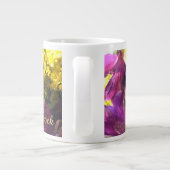 Freche Blumen-Tasse Jumbo-Tasse (Rückseite)