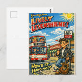 Freche Classic Levenshulme Postkarte (Vorne/Hinten)