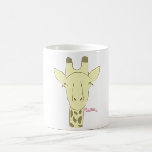 Freche Giraffen-Kaffeetasse Kaffeetasse (Mittel)