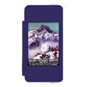 Freche Gnomes, die riesiges Schneeball-Plakat Incipio iPhone Geldbeutel-Hülle (Folio Vorderseite)