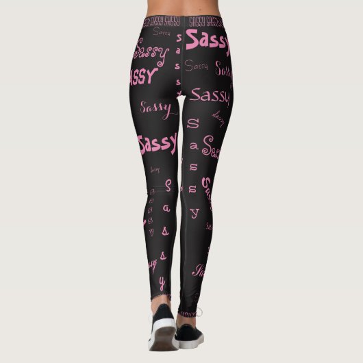 Freche Hosen Leggings (Rückseite)