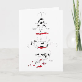 Freche Hundegeburtstags-Karte Karte