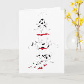 Freche Hundegeburtstags-Karte Karte (Gelbe Blume)