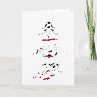 Freche Hundegeburtstags-Karte Karte