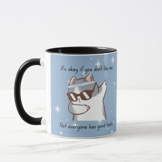 Freche Katzen-Tasse Tasse (Links)