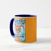 Freche Katzen-Tasse Tasse (Vorderseite Links)