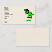 Freche Kobold-Visitenkarte Visitenkarte (Vorne/Hinten)