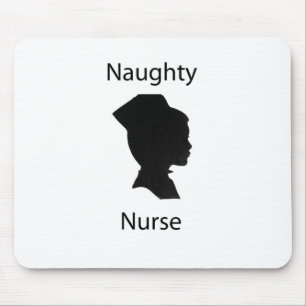 Freche Krankenschwester Mousepad