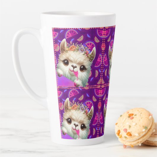 Freche Lama Milchtasse (Beispiel)