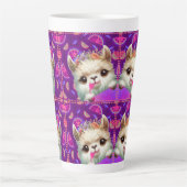 Freche Lama Milchtasse (Vorderseite)