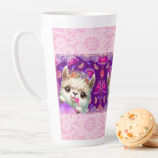 Freche Lama Milchtasse (Beispiel)
