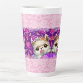 Freche Lama Milchtasse (Vorderseite)