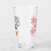 Freche Liste WeihnachtsPinguin-Sankt Glas (Links)