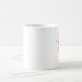 Freche Listen-Kaffee-Tasse Kaffeetasse (Mittel)