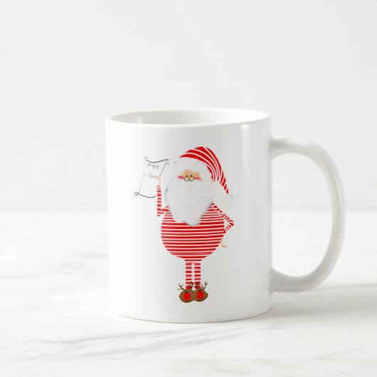 Freche Listen-Kaffee-Tasse Kaffeetasse (Rechts)