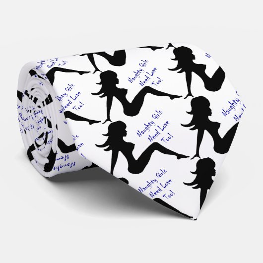 Freche Mädchen-Bedarfs-Liebe auch! Krawatte (Gerollt)