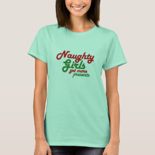 FRECHE MÄDCHEN ERHALTEN MEHR GESCHENKE - .PNG T-Shirt