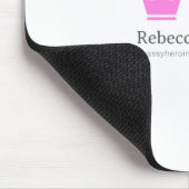 Freche Mausunterlage durch Rebecca Rodarte Mousepad (Ecke)