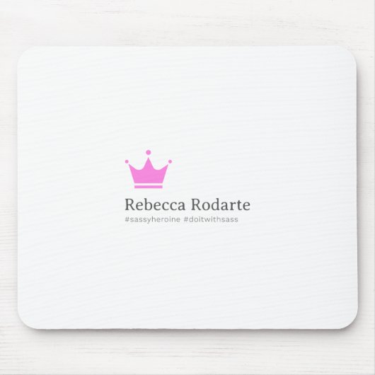 Freche Mausunterlage durch Rebecca Rodarte Mousepad (Vorne)