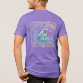 Freche Oma Tri-Blend Shirt (Rückseite)
