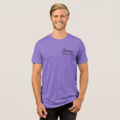 Freche Oma Tri-Blend Shirt (Vorderseite voll)