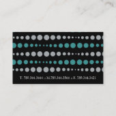 Freche Salon-Visitenkarten Visitenkarte (Rückseite)