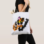 Freche schwarze Katze Herbst Tasche (Von Nahem)