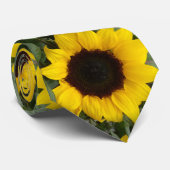 Freche Sonnenblume Krawatte (Gerollt)