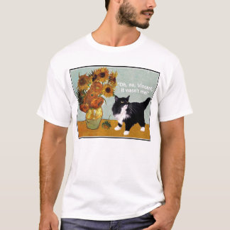 Freche Van- Goghkatze T-Shirt