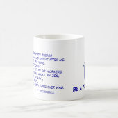 Freche Welpen-Tasse Kaffeetasse (Mittel)