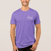Freche Yachting-Oma Tri-Blend Shirt (Vorderseite)