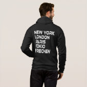 Frechen NY London Paris Tokio Hoodie (Schwarz voll)