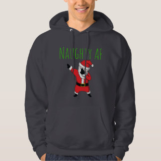 Frecher AF, der frohe Weihnachten Weihnachtsmanns Hoodie