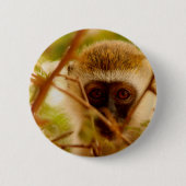Frecher Affe. Button (Vorderseite)