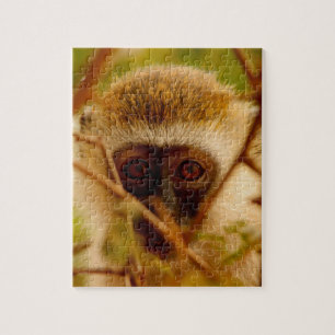 Frecher Affe. Puzzle