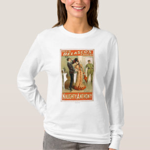 Frecher Anthony "an es wieder" Theater-Plakat T-Shirt