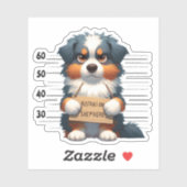 Frecher Australian Shepherd Aufkleber (Blatt)