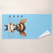 Frecher Chihuahua Badehandtuch (Badehandtuch)