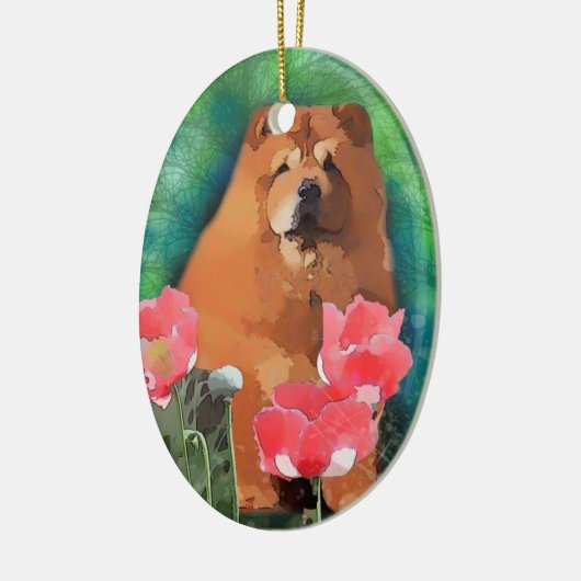 Frecher Feiertag Keramikornament (Links)