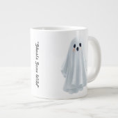 "Frecher Geister-Glanz" Jumbo-Tasse (Vorderseite Rechts)