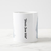 "Frecher Geister-Glanz" Jumbo-Tasse (Vorderseite)