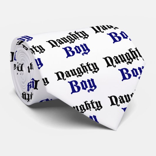 Frecher Junge Krawatte (Gerollt)