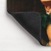 Frecher Junge oder obligatorische Bildung Mousepad (Ecke)