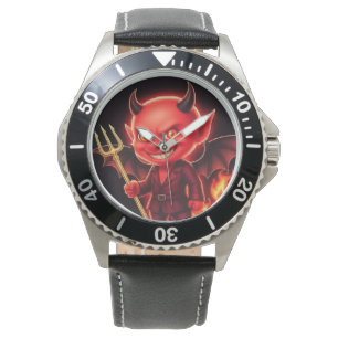 Frecher kleiner Teufel Armbanduhr