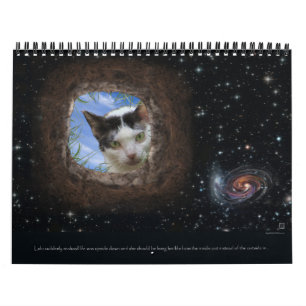 Frecher, philosophischer, surrealer Kalender