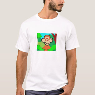 Frecher Schimpanse T-Shirt