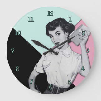 Frecher Sekretär Wanduhr