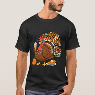 Frecher Truthahn, frohes Erntedankfest, lustiger T T-Shirt