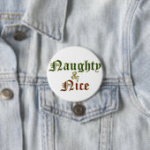 Frecher und schöner Feiertag KRW Button (Beispiel)